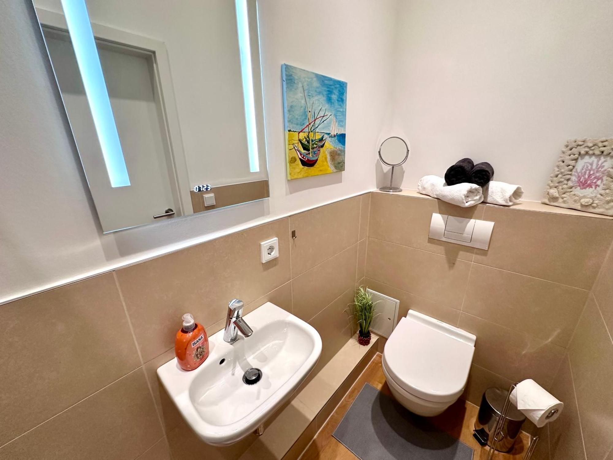 Ferienwohnung Nautica 450M Zum Strand Familienfreundlich Rostock Eksteriør bilde