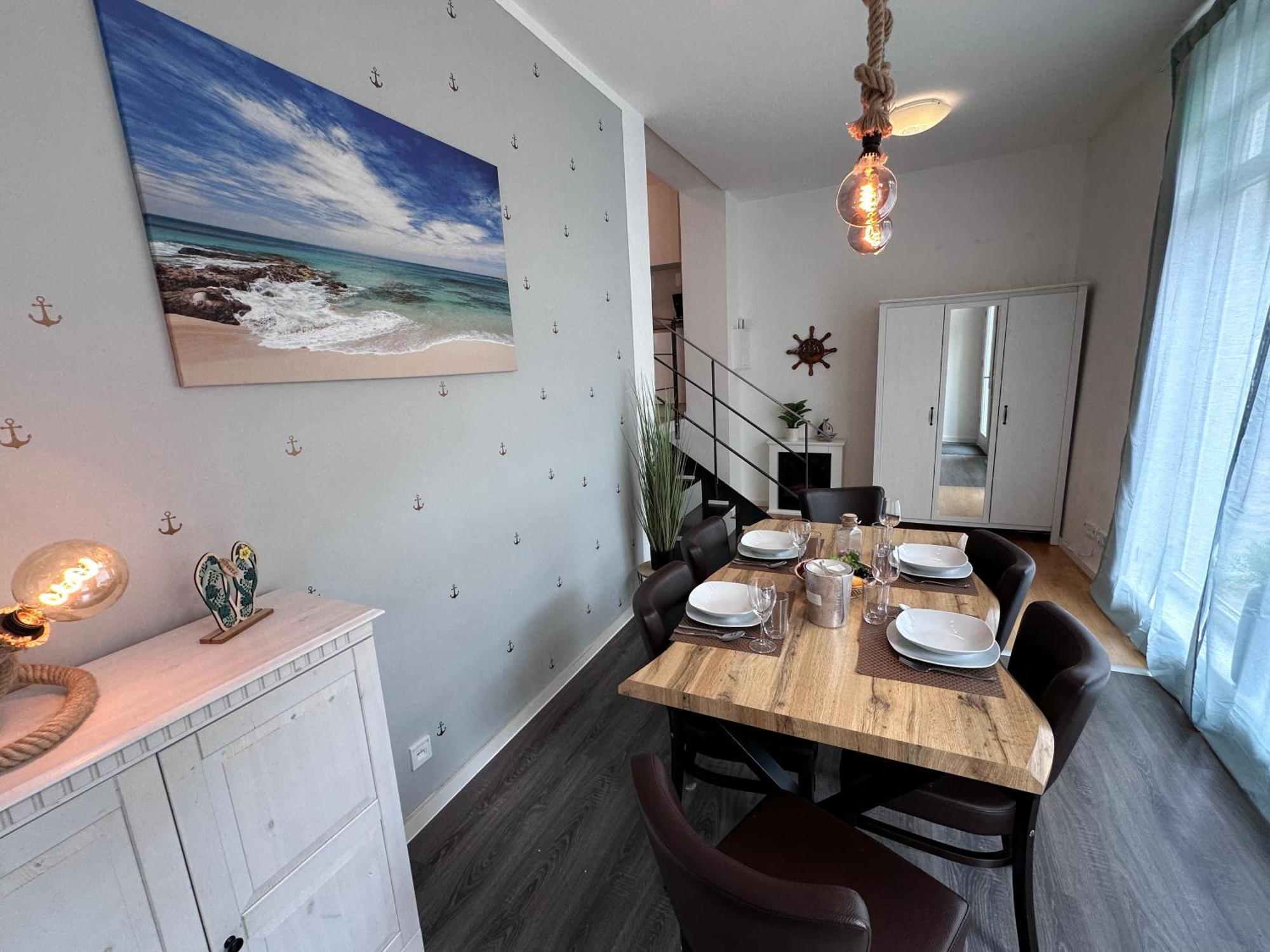 Ferienwohnung Nautica 450M Zum Strand Familienfreundlich Rostock Eksteriør bilde